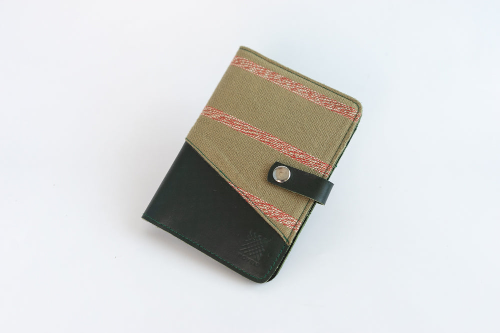 Lakbay Wallet (Moss Leather)