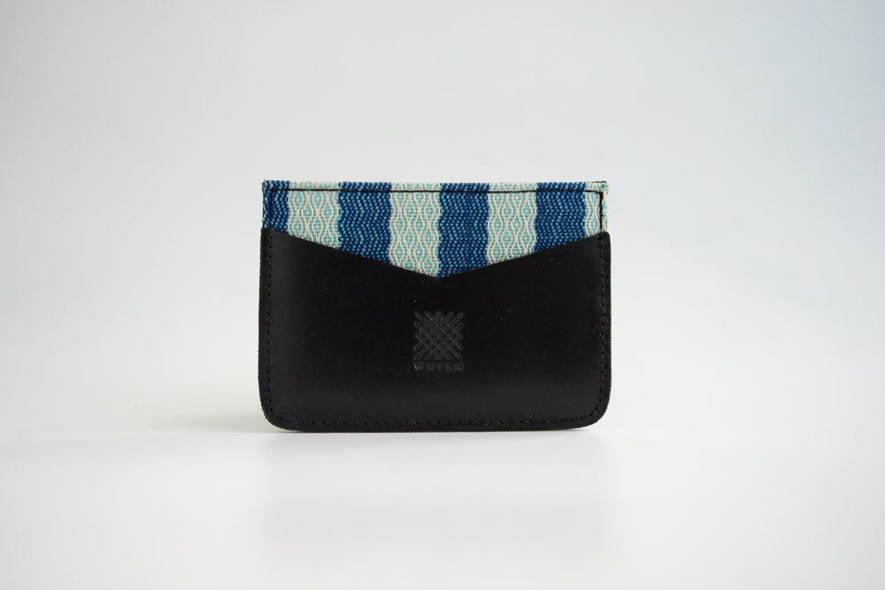 Benguet (Light Blue) Leather Card Holder
