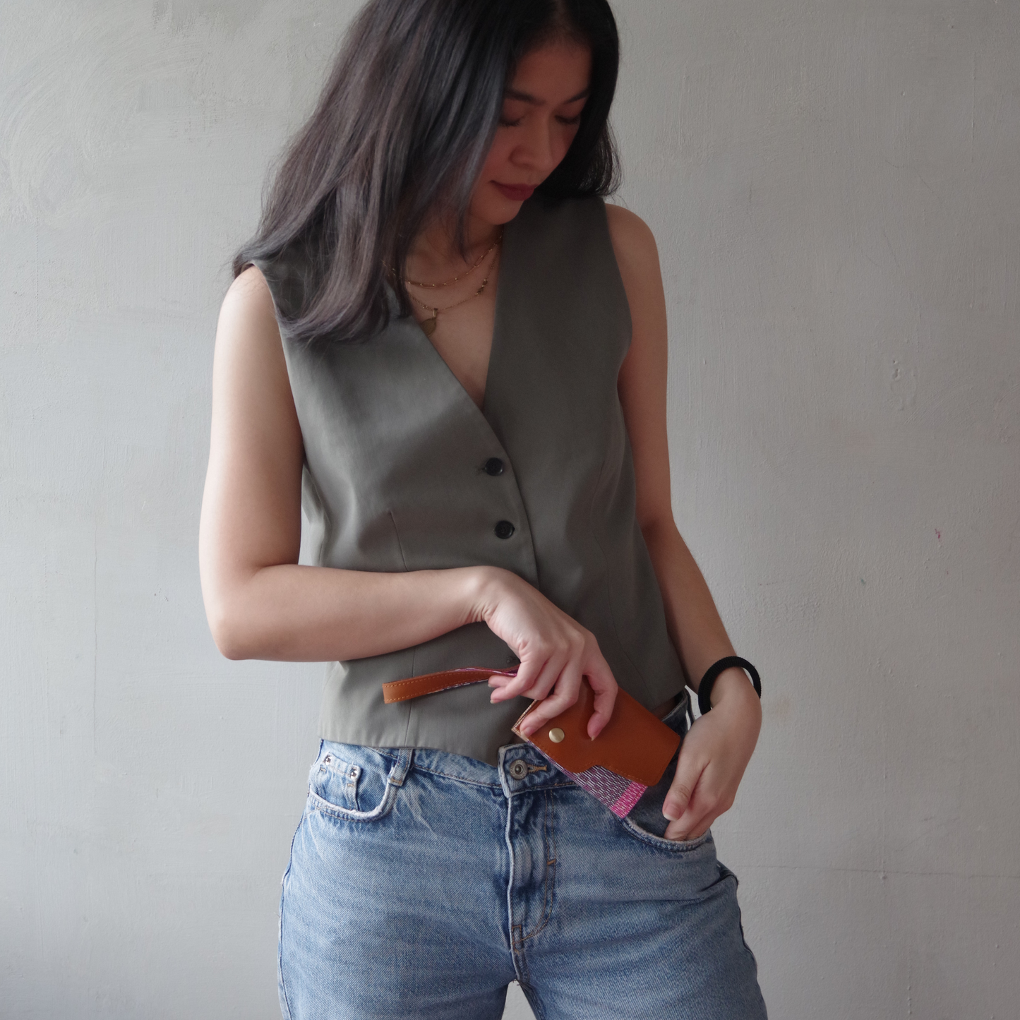 Marikit Wallet in Tan