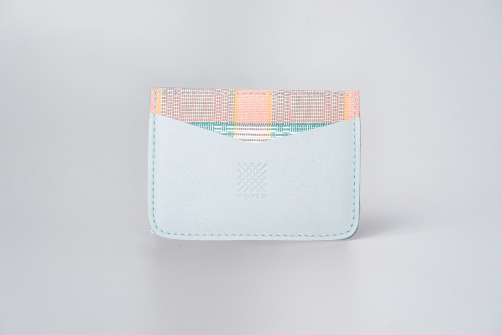 Abra (Salmon) Leather Card Holder