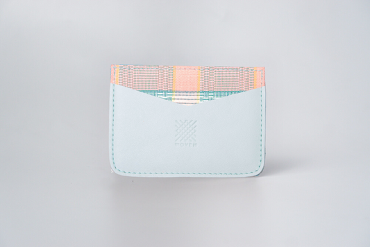 Abra (Salmon) Leather Card Holder