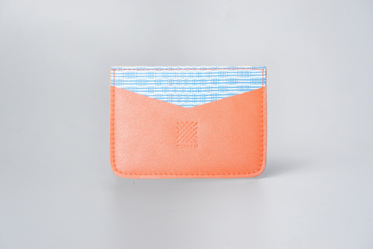 Abra (Sky Blue) Leather Card Holder