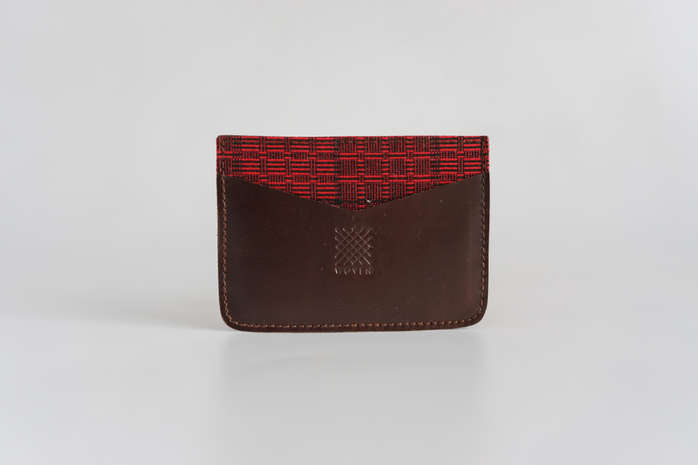 Abra (Red) Leather Card Holder