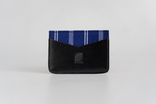 Benguet (Blue) Leather Card Holder