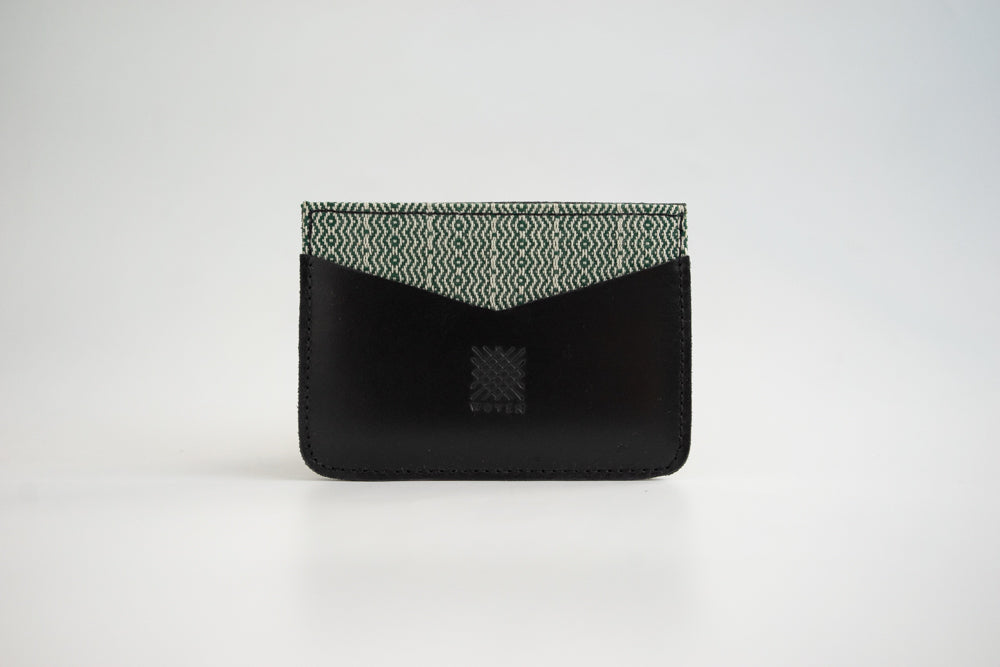 Benguet (Moss) Leather Card Holder