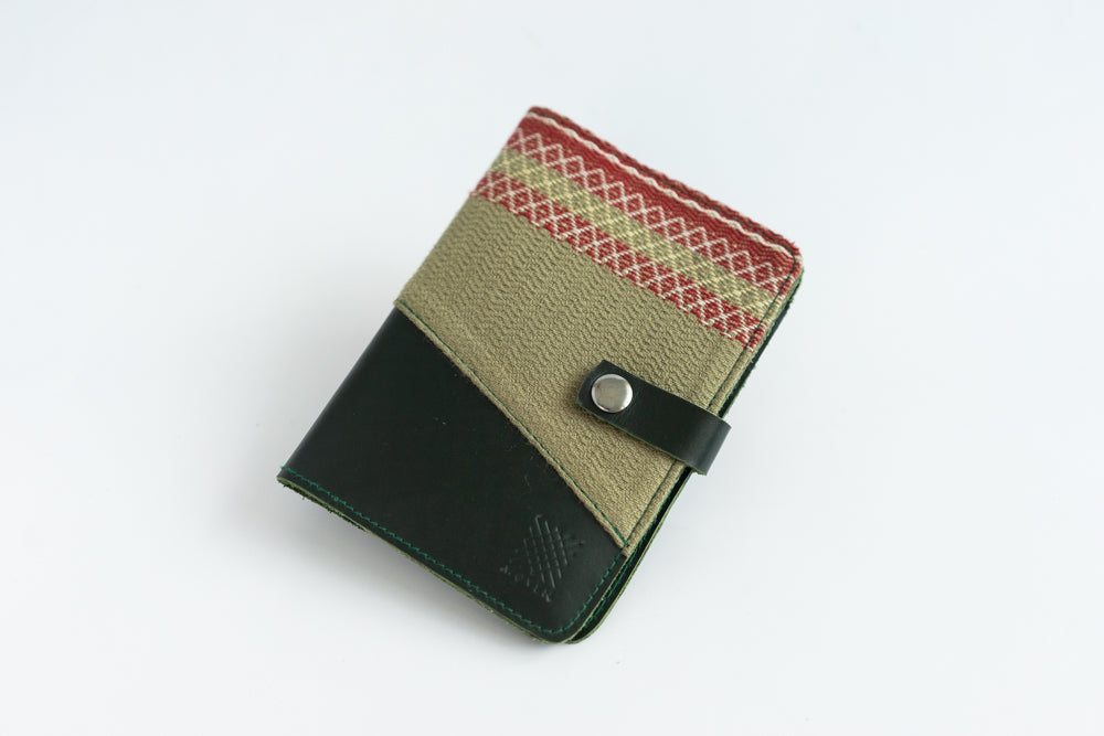 Lakbay Wallet (Moss Leather)