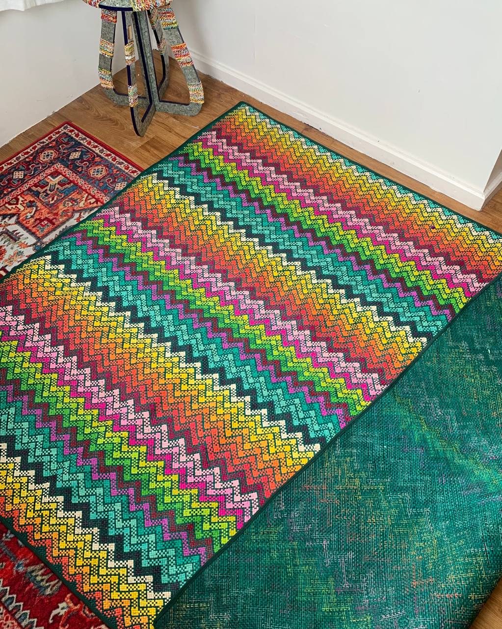 Zigzag Rectangular Mat