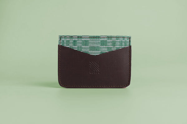 Abra (Matcha Latte) Leather Card Holder Abra (Matcha Latte) Leather Card Holder
