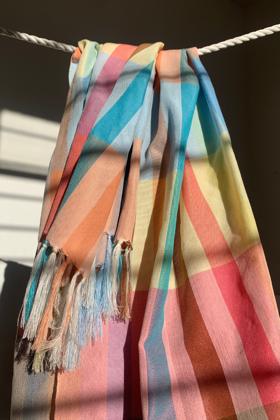 Retro Summer Throw Blanket