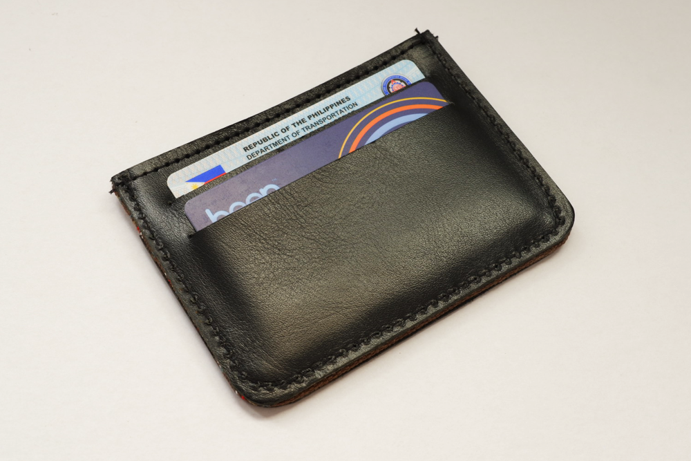 Kalinga (Purple) Leather Card Holder