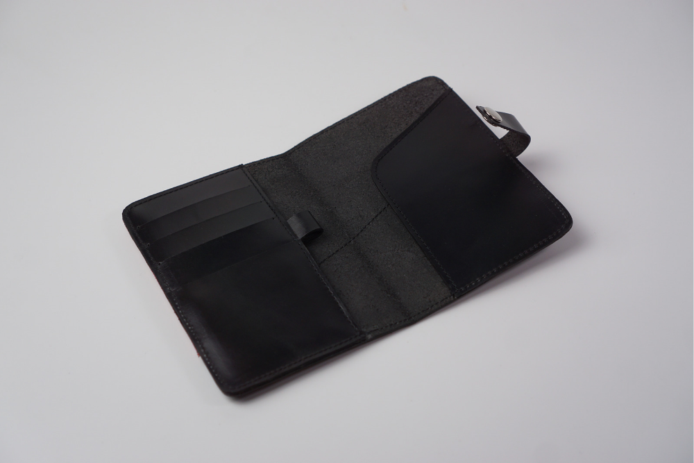 Lakbay Wallet (Black Leather)