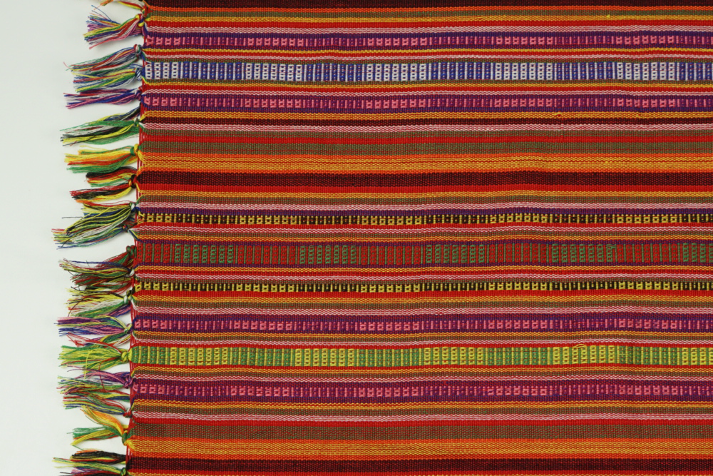 Red Birey-Birey Table Runner - Woven Crafts