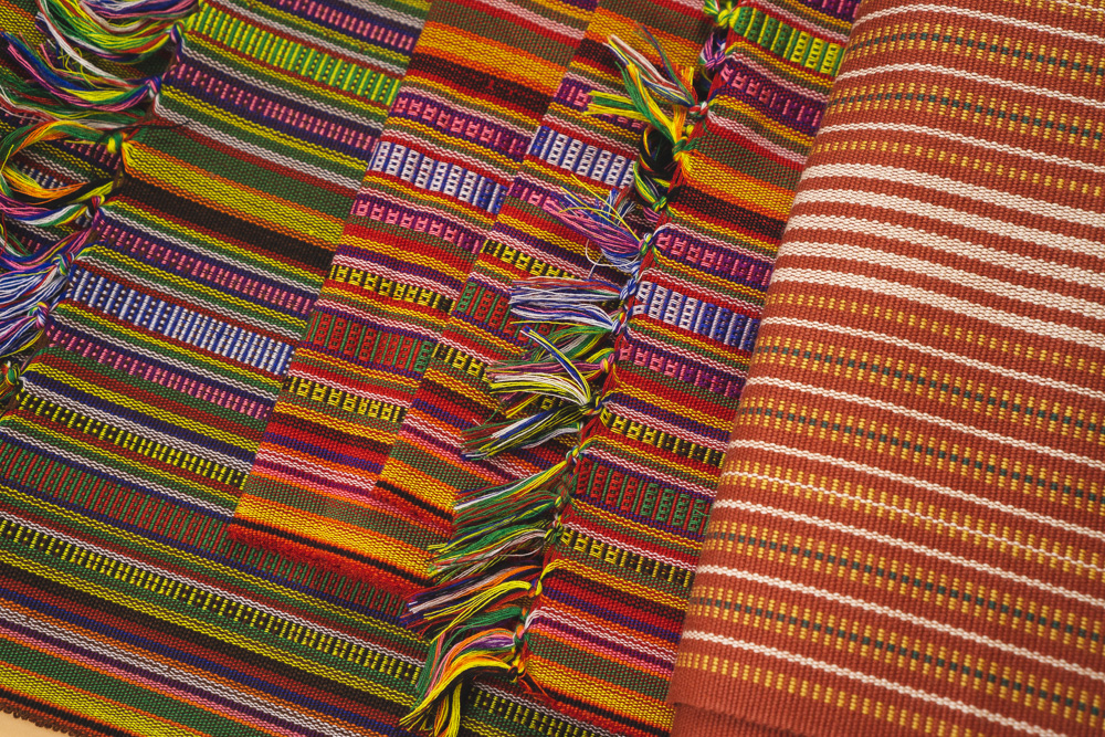 Red Birey-Birey Table Runner - Woven Crafts