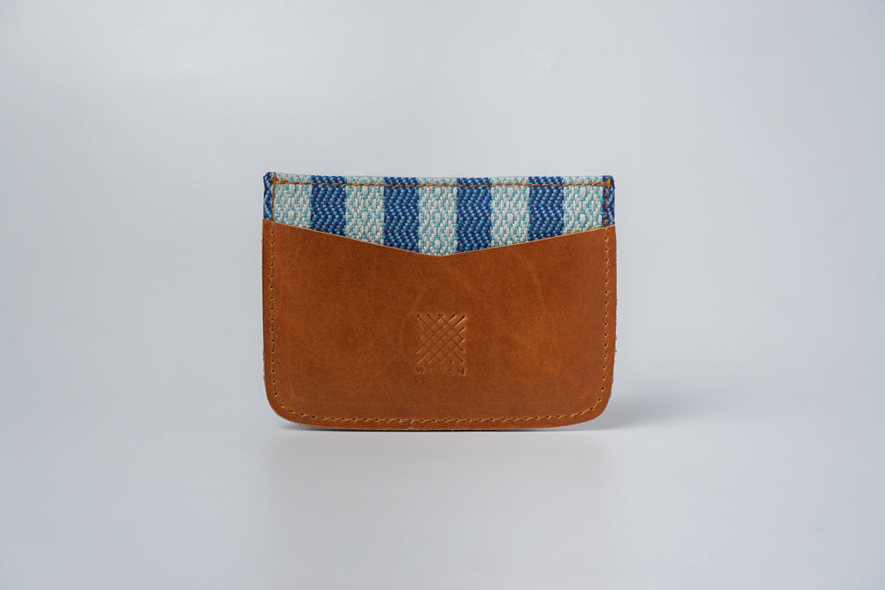 Benguet (Light Blue) Leather Card Holder