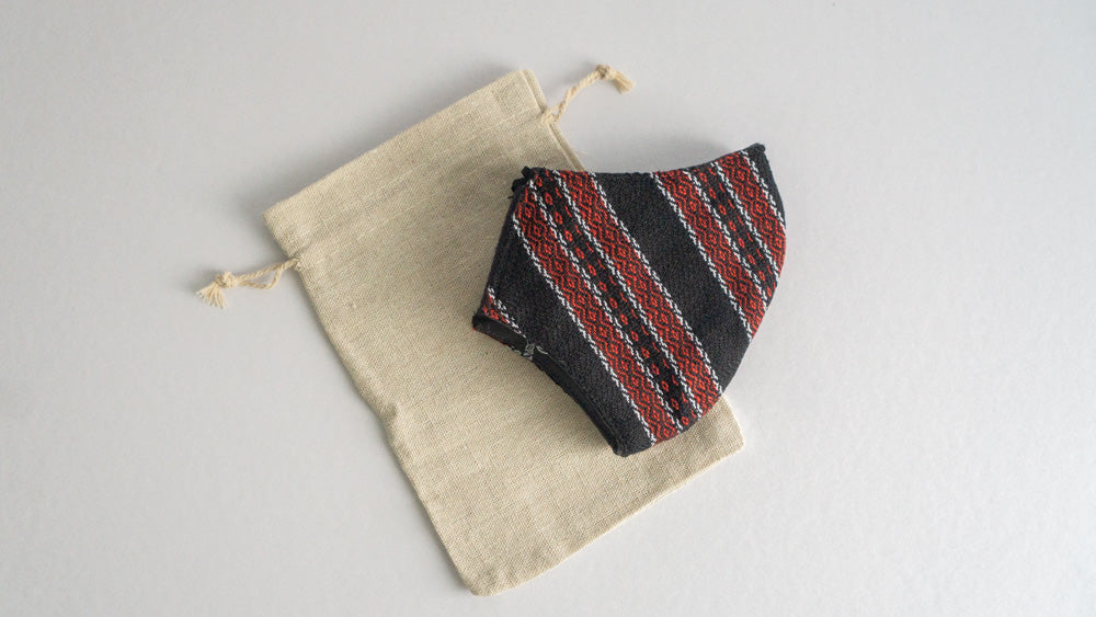 Sigla Face Mask (Black) - Woven Crafts