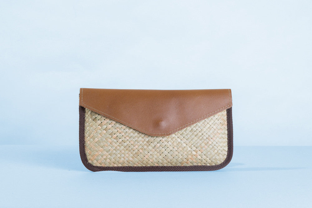 Natural Brown Liham Mini - Woven Crafts