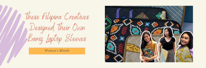 These Filipina Creatives Designed Their Own Banig Laptop Sleeves