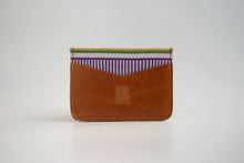 Load image into Gallery viewer, Kalinga (Violet) Leather Card Holder
