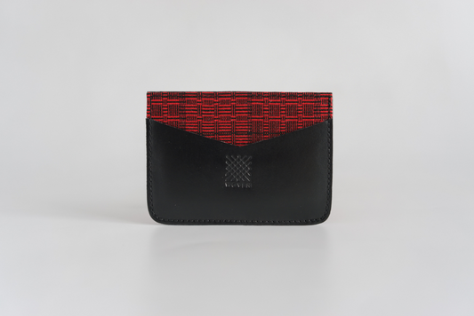 Abra (Red) Leather Card Holder