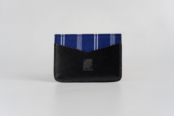 Benguet (Blue) Leather Card Holder