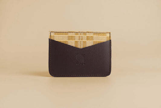 Abra (Caramel Macchiato) Leather Card Holder