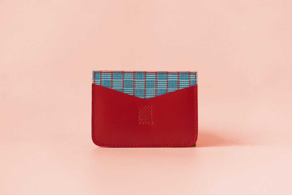 Cherry | Leather Card Holder