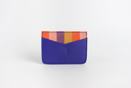 Abra (Indigo) Leather Card Holder