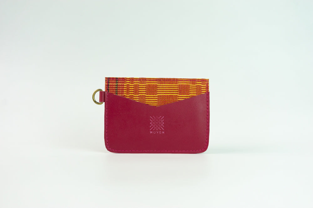 Dragon fruit | Leather Card Holder