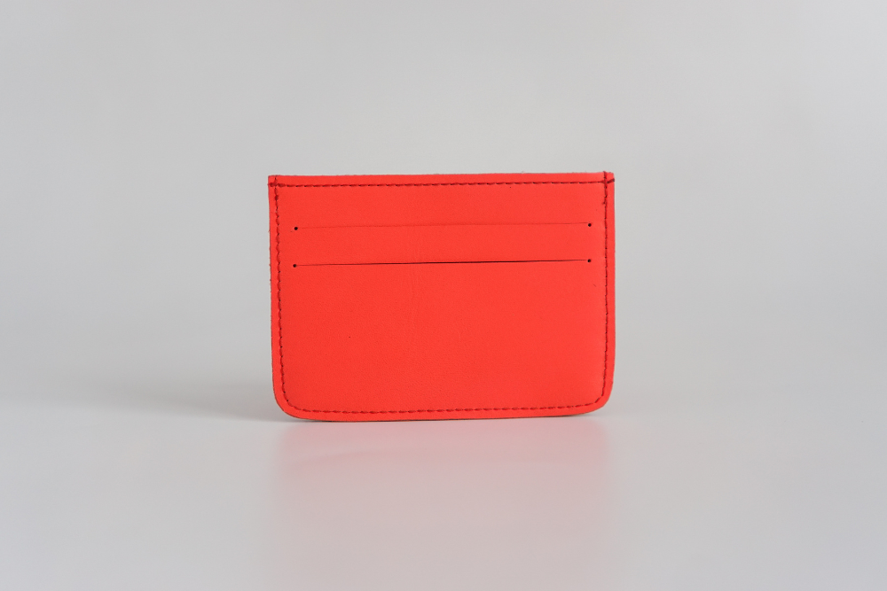 Benguet (White Blue) Leather Card Holder