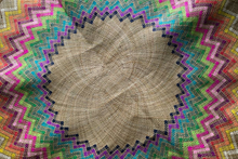 Load image into Gallery viewer, Rainbow Circular Mat
