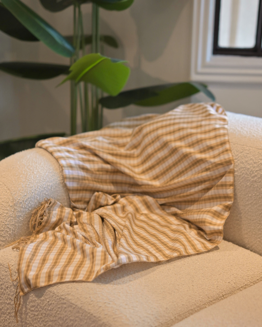 Mocha Throw Blanket
