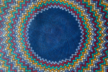 Load image into Gallery viewer, Dark Blue Circular Mat
