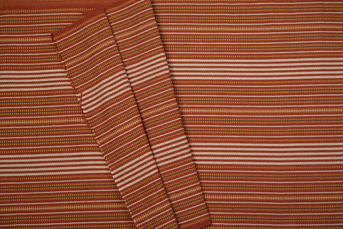 Terracotta Cotton Fabric - Woven Crafts