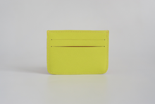 Load image into Gallery viewer, Iloilo (Neon Plaid) Leather Card Holder
