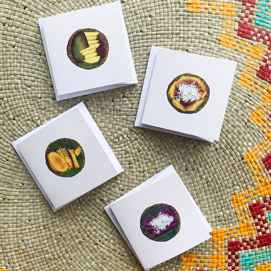 Kakanin Note Cards - Woven Crafts