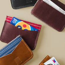 Load image into Gallery viewer, Marawi (Violet) Leather Card Holder
